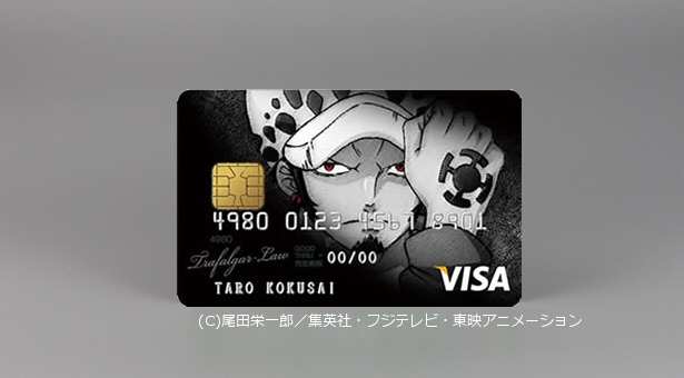 三井住友カード One Piece Visa Cardに トラファルガー ロー デザインを追加 ポイ探ニュース