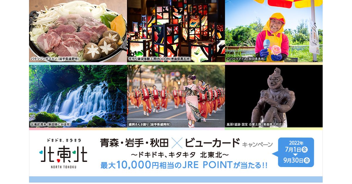 ビューカード、最大1万円相当のJRE POINTが当たるキャンペーンを実施