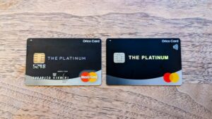 Orico Card THE PLATINUMの新・旧デザイン比較