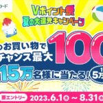 三井住友カード、最大5万円相当のVポイントが当たるVポイント祭を開催