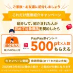 PayPayほけん、紹介でPayPayポイント500ポイント獲得できるキャンペーン実施