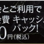 タカシマヤプラチナデビットカード、初年度の年会費3万3,000円分をキャッシュバックするキャンペーン実施