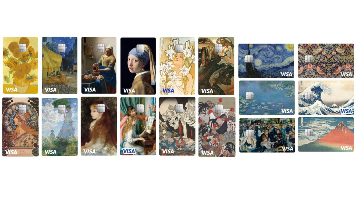 ナッジカード、世界の名画18種類を追加　フェルメールの「真珠の耳飾りの少女」などがカード券面に