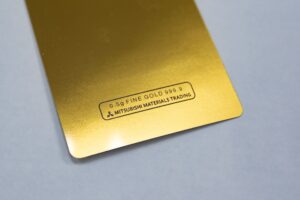 三菱マテリアルトレーディングの純金カード