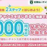 三井住友カード、「定額払いチャンス」で5,000円分のVポイントが当たるキャンペーン実施