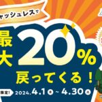 和歌山県田辺市、対象のコード決済利用で最大20％還元となるキャンペーン実施
