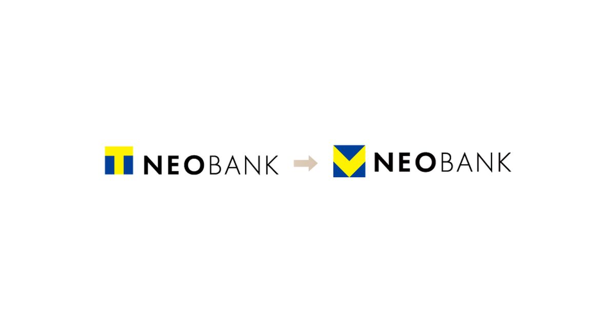 T NEOBANK、2024年4月23日にV NEOBANKに名称を変更